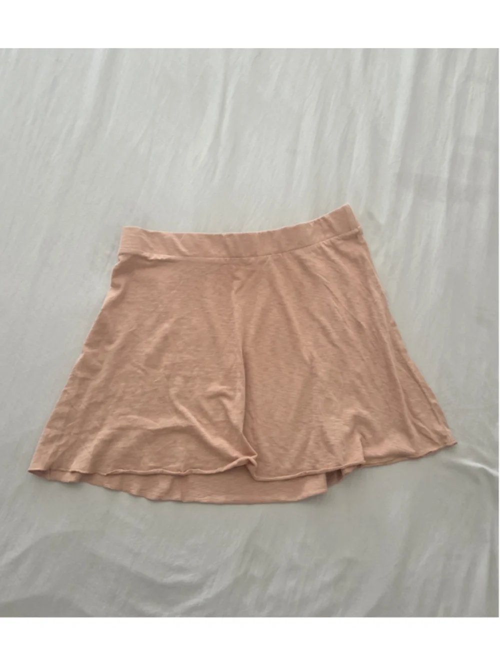 Women's Free People Mini Skirt in Pale Salmon size Medium